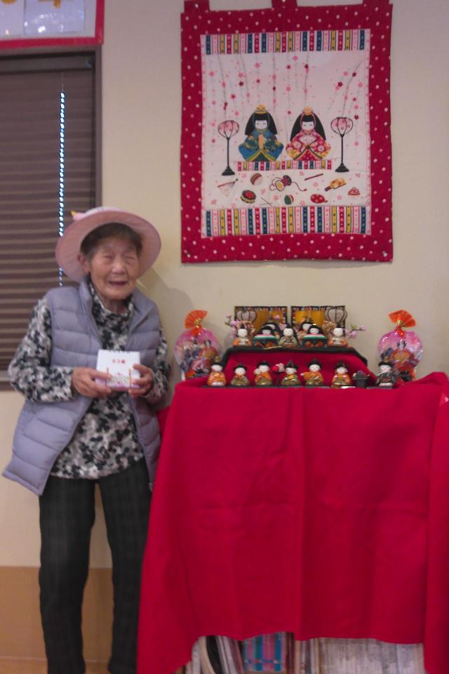 日常（デイサービスvol.3）ひな祭りの画像