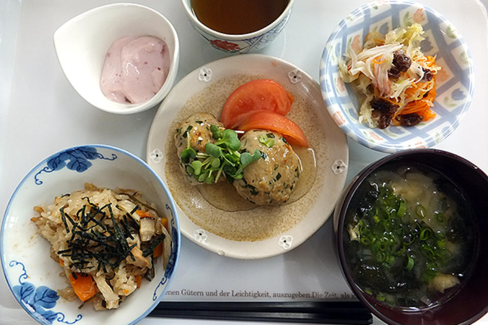 ニラ団子のあんかけの画像