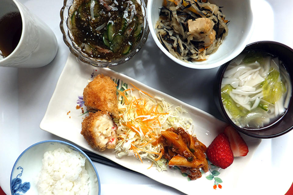 手作りのクリームコロッケの画像