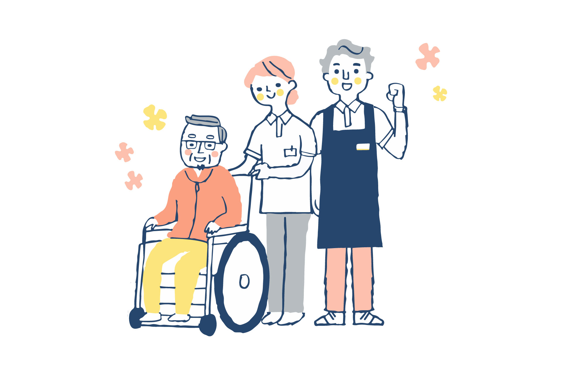 働きやすい環境のイメージイラスト