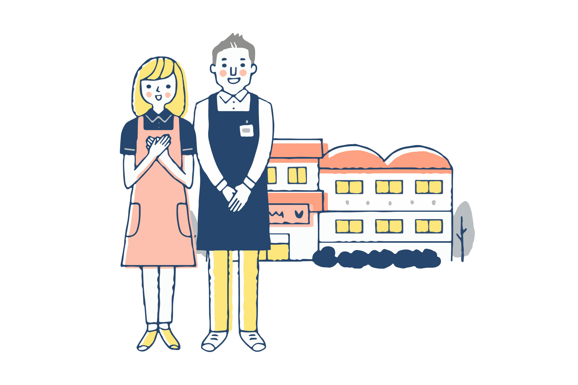 働きやすい環境のイメージイラスト